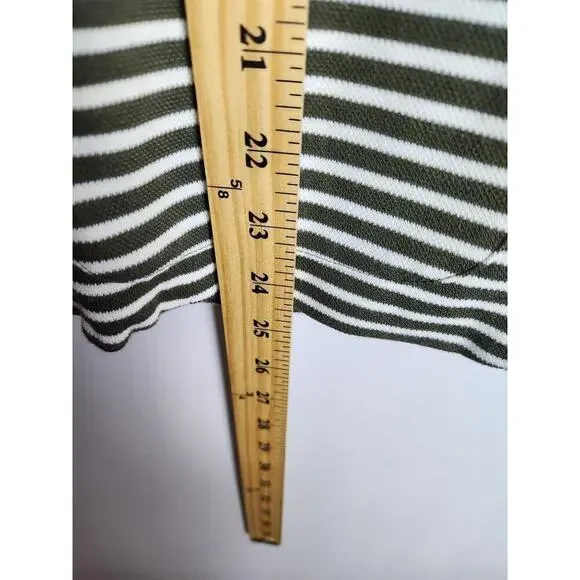 Lauren Ralph Lauren knit sweater blazer sz S olive green preppy old Money career - Picture 10 of 10